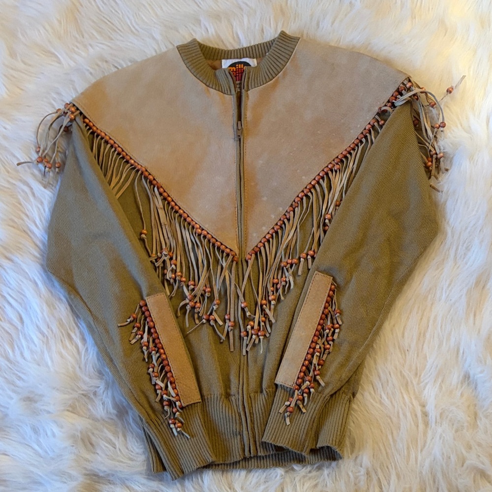 Vintage Miller Outerwear fringe jacket